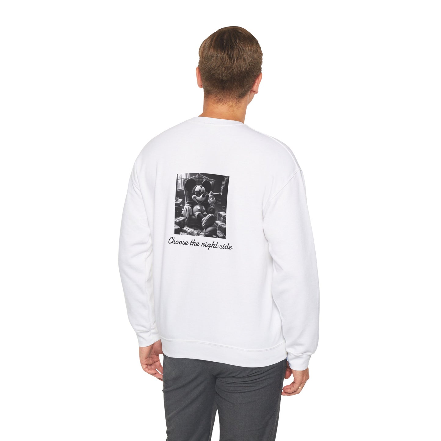 ''Choose The Right Side'' Crewneck Sweatshirt