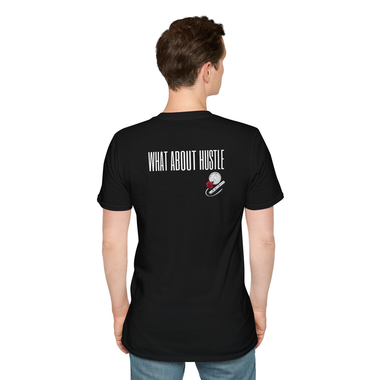 ''What About Hustle'' T-Shirt EU