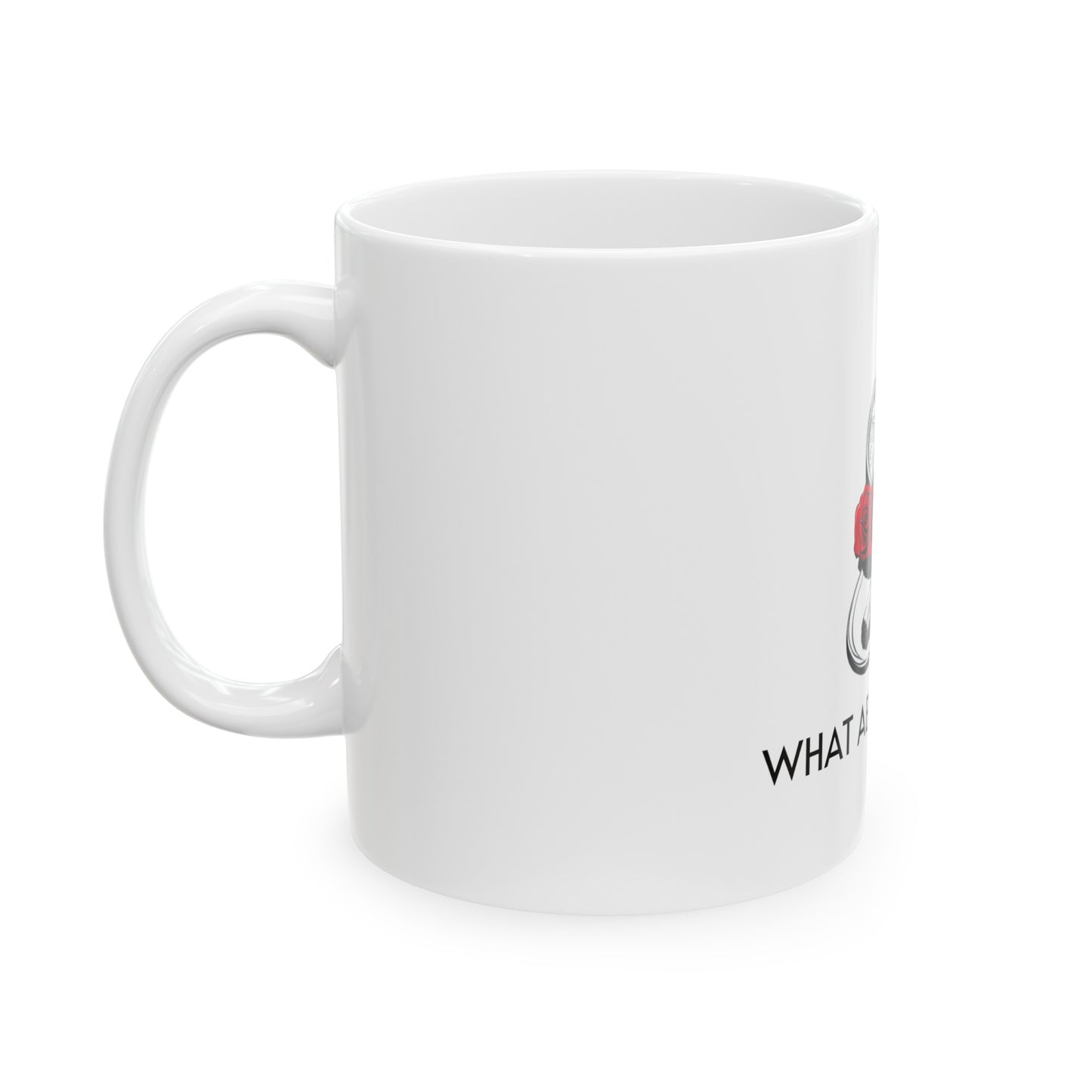 ''What About Hustle'' Mug