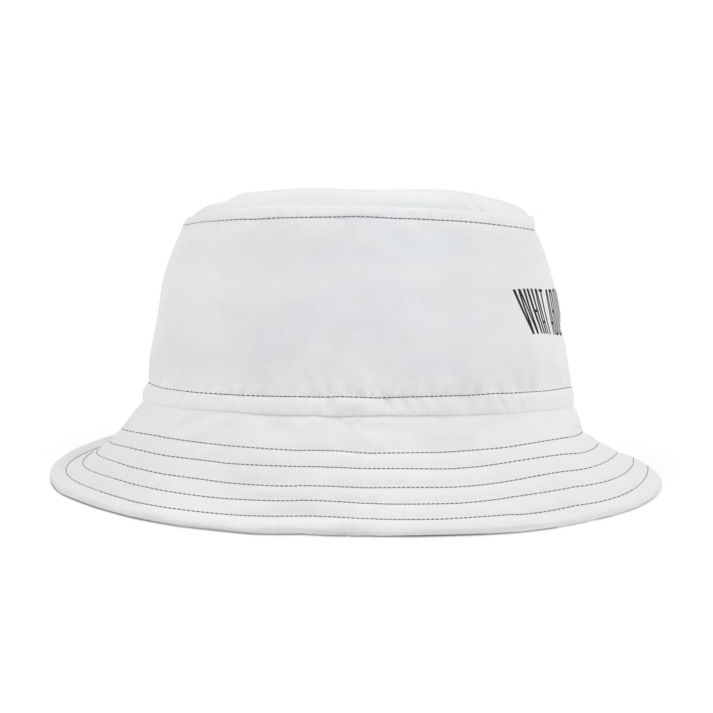 ''What About Hustle'' Bucket Hat US