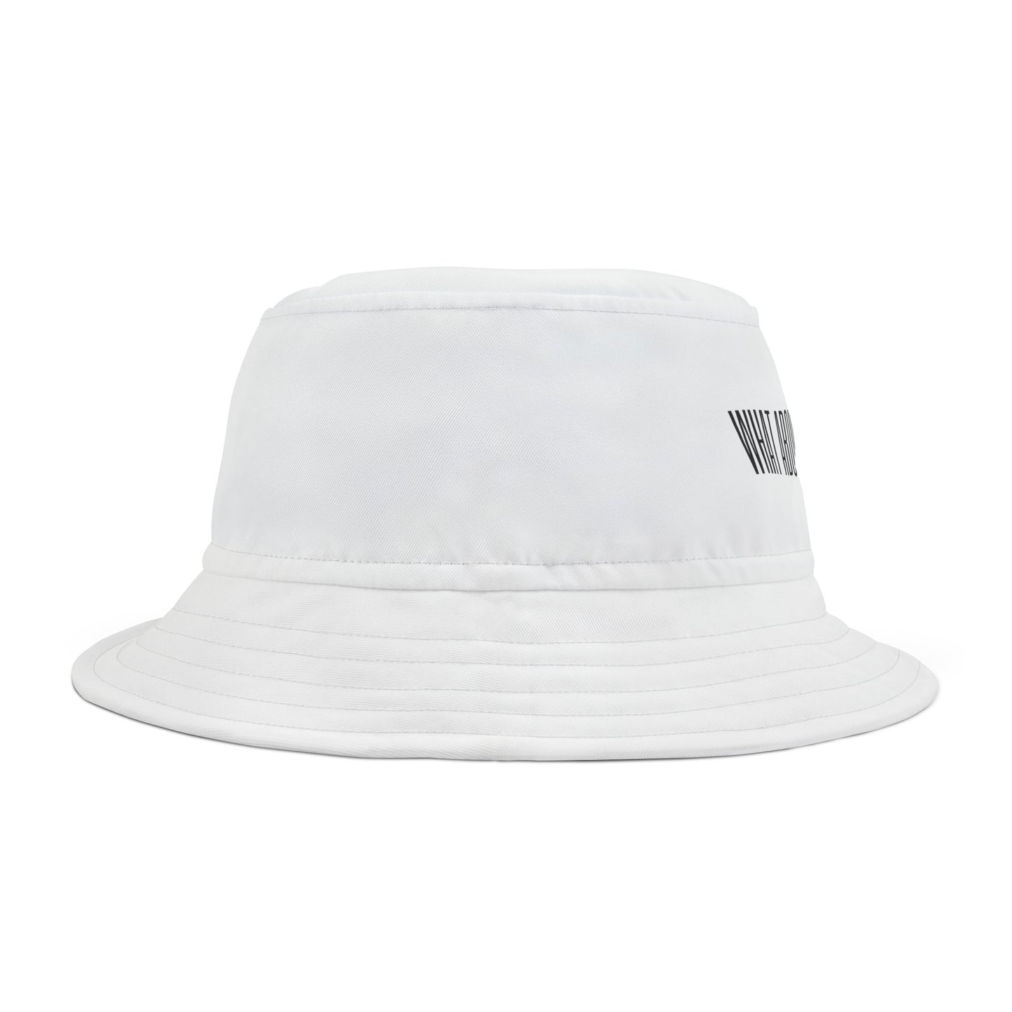 ''What About Hustle'' Bucket Hat US