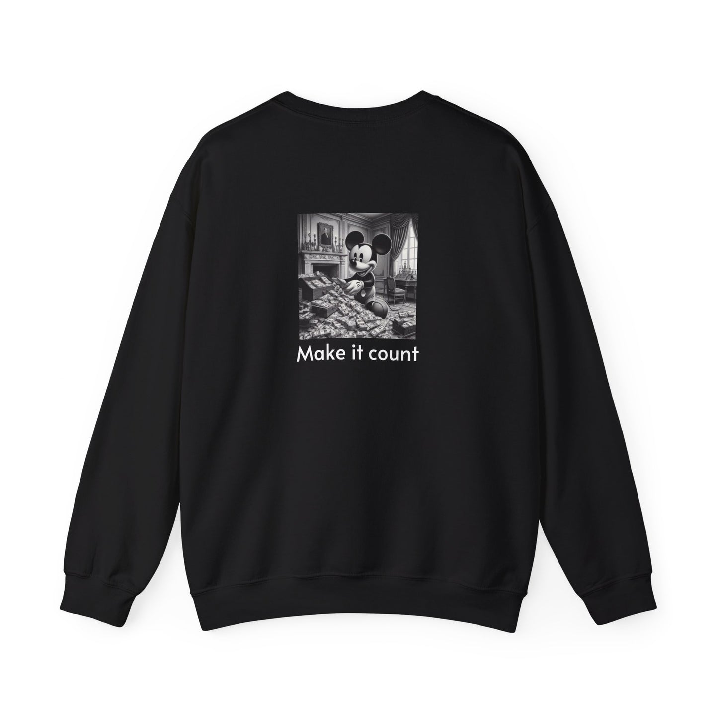 ''Make it count'' Crewneck Sweatshirt