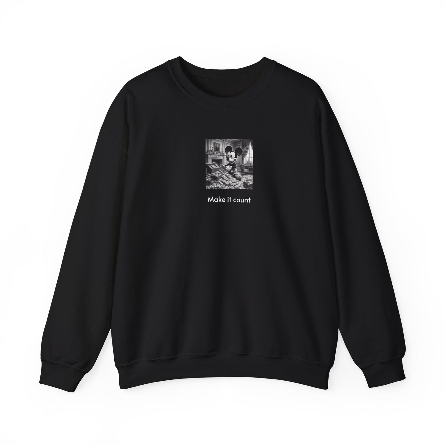 ''Make it count'' Crewneck Sweatshirt