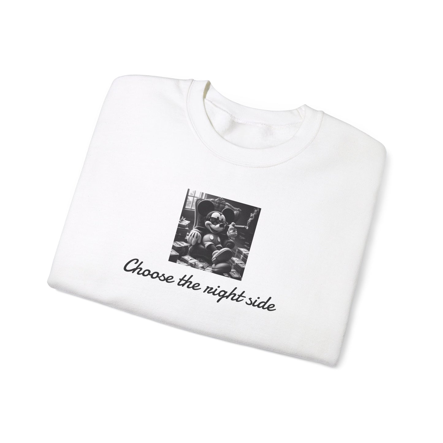 ''Choose The Right Side'' Crewneck Sweatshirt