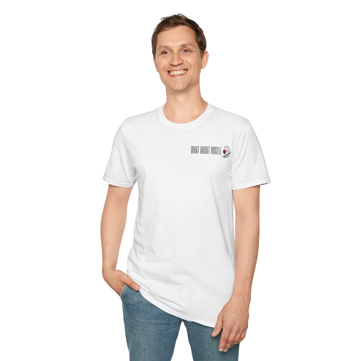 ''What About Hustle'' T-Shirt EU