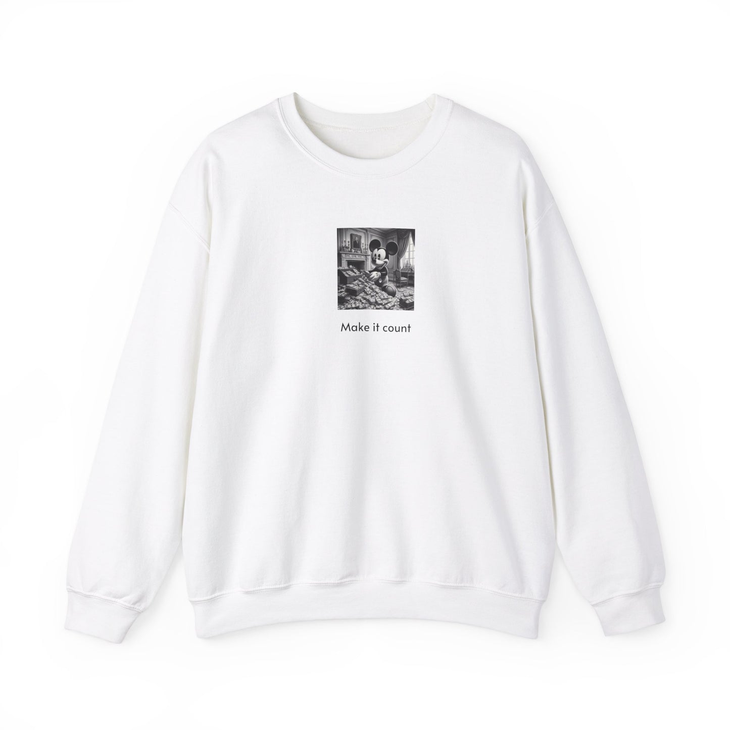 ''Make it count'' Crewneck Sweatshirt