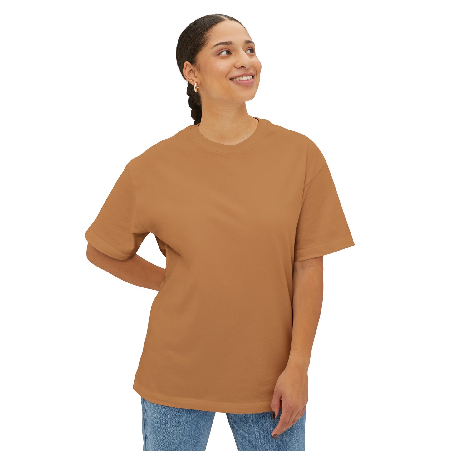 Oversized What About Hustle T-Shirt. US.