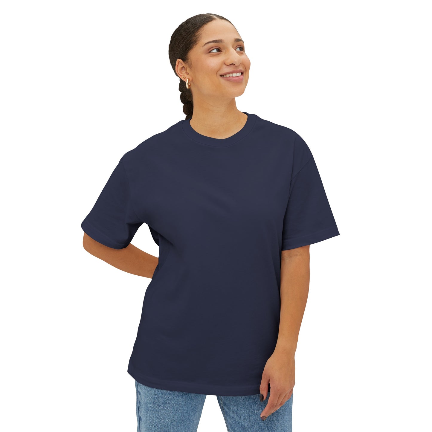 Oversized What About Hustle T-Shirt. US.
