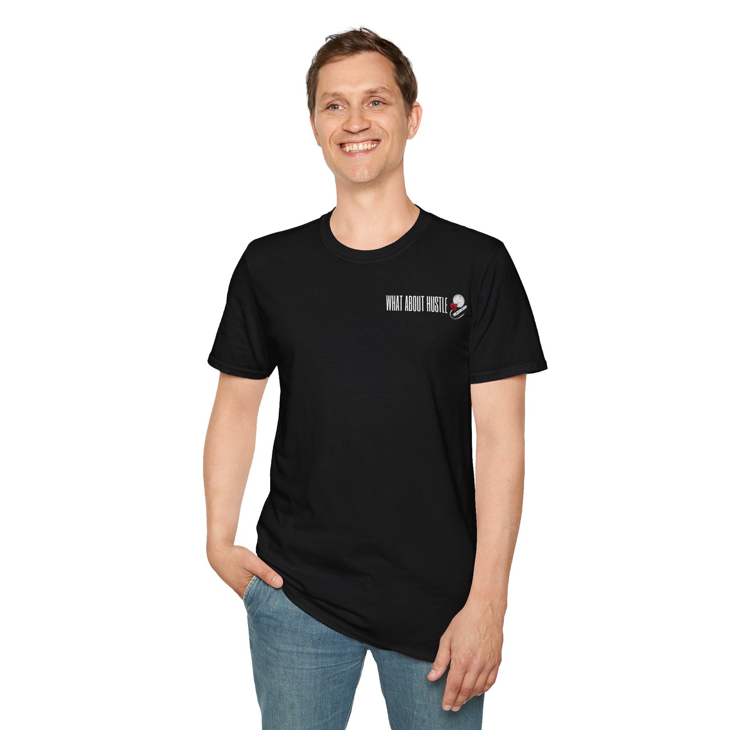 ''What About Hustle'' T-Shirt EU