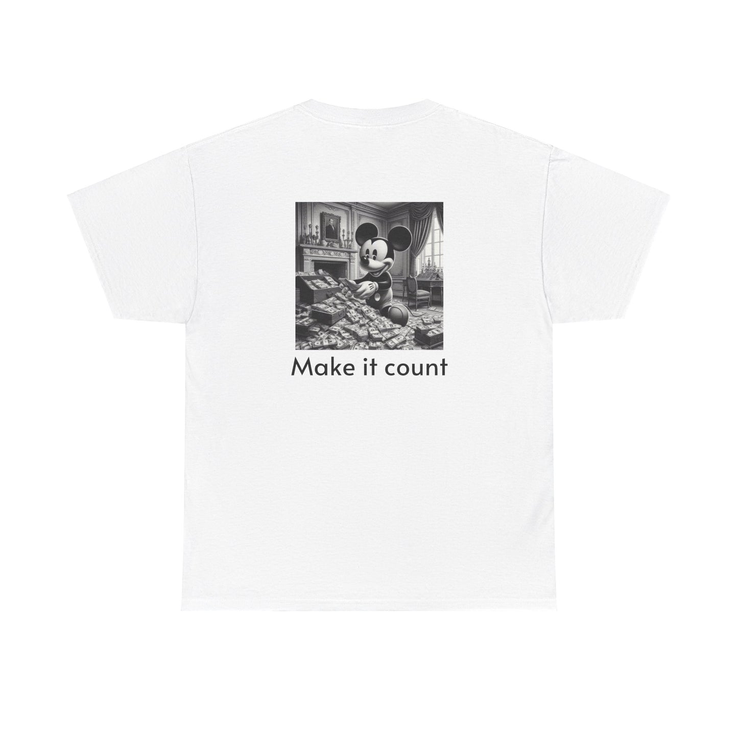 ''Make it count'' T-shirt US