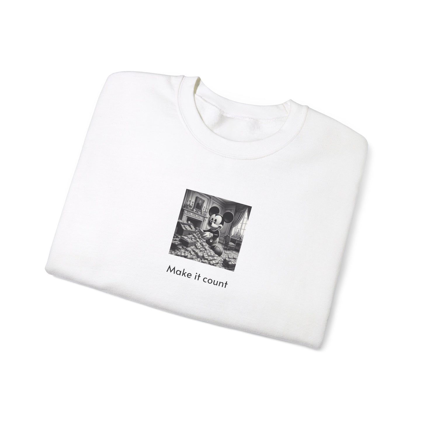 ''Make it count'' Crewneck Sweatshirt