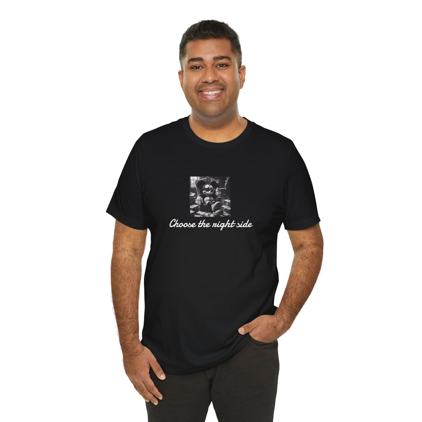 ''Choose the right side'' T-shirt EU