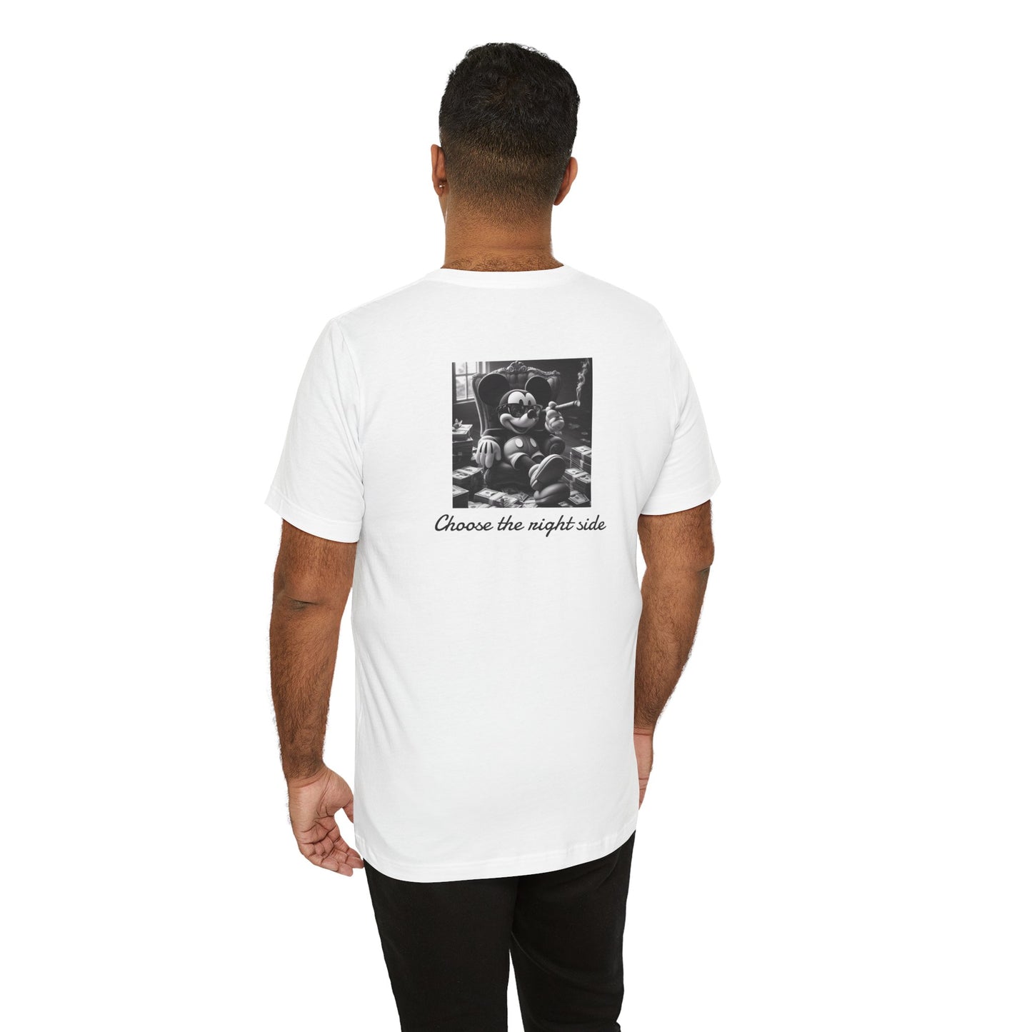 ''Choose the right side'' T-shirt EU