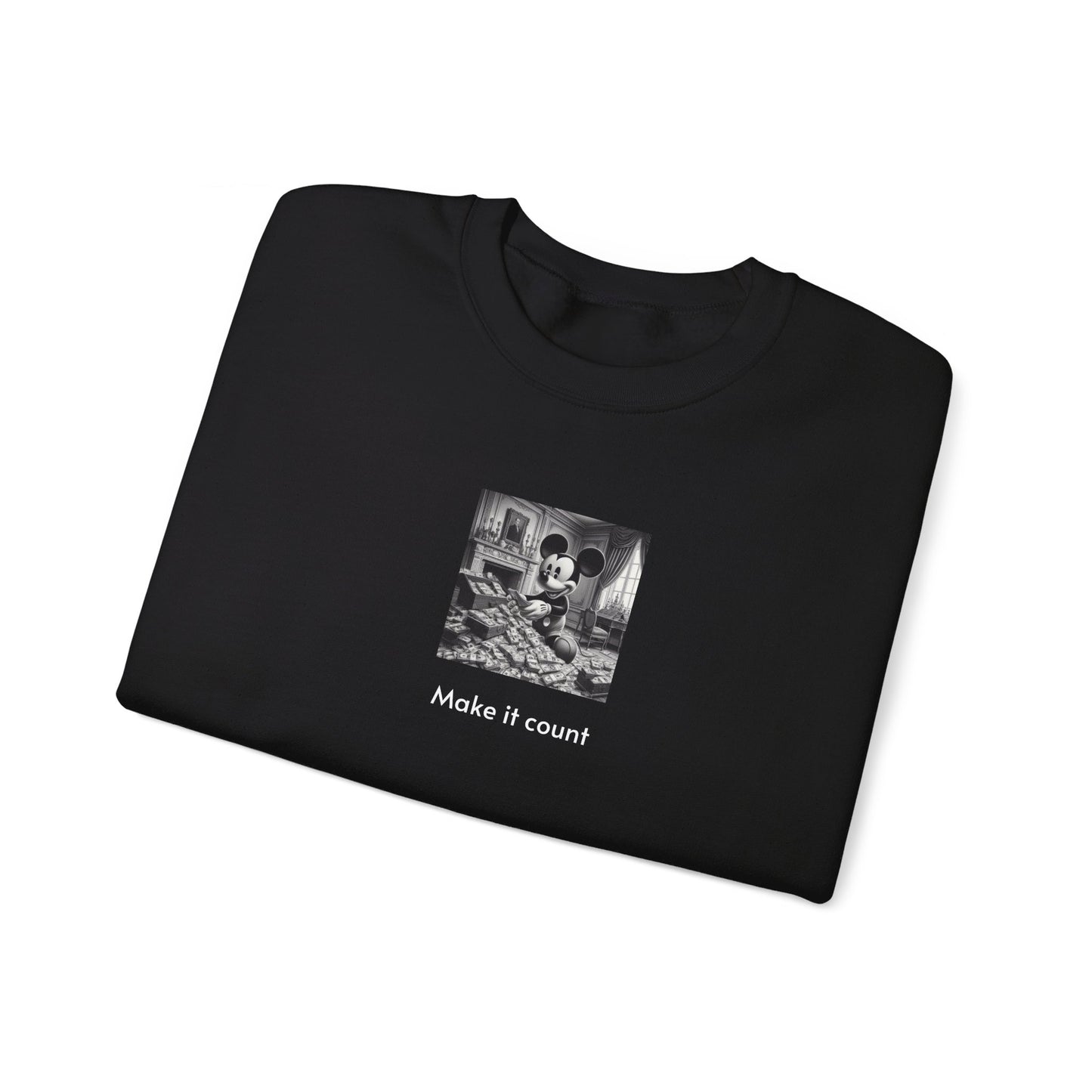 ''Make it count'' Crewneck Sweatshirt