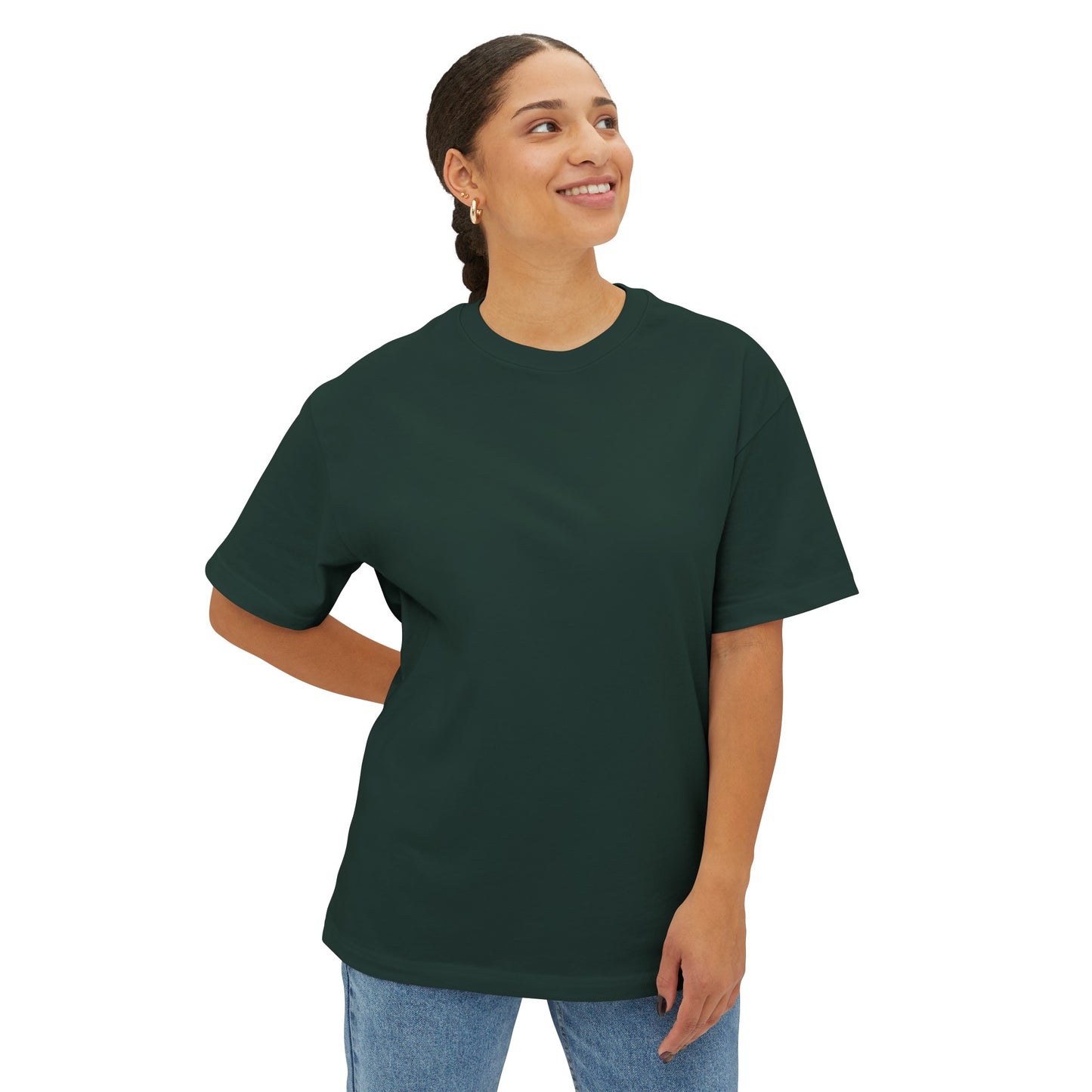 Oversized What About Hustle T-Shirt. US.