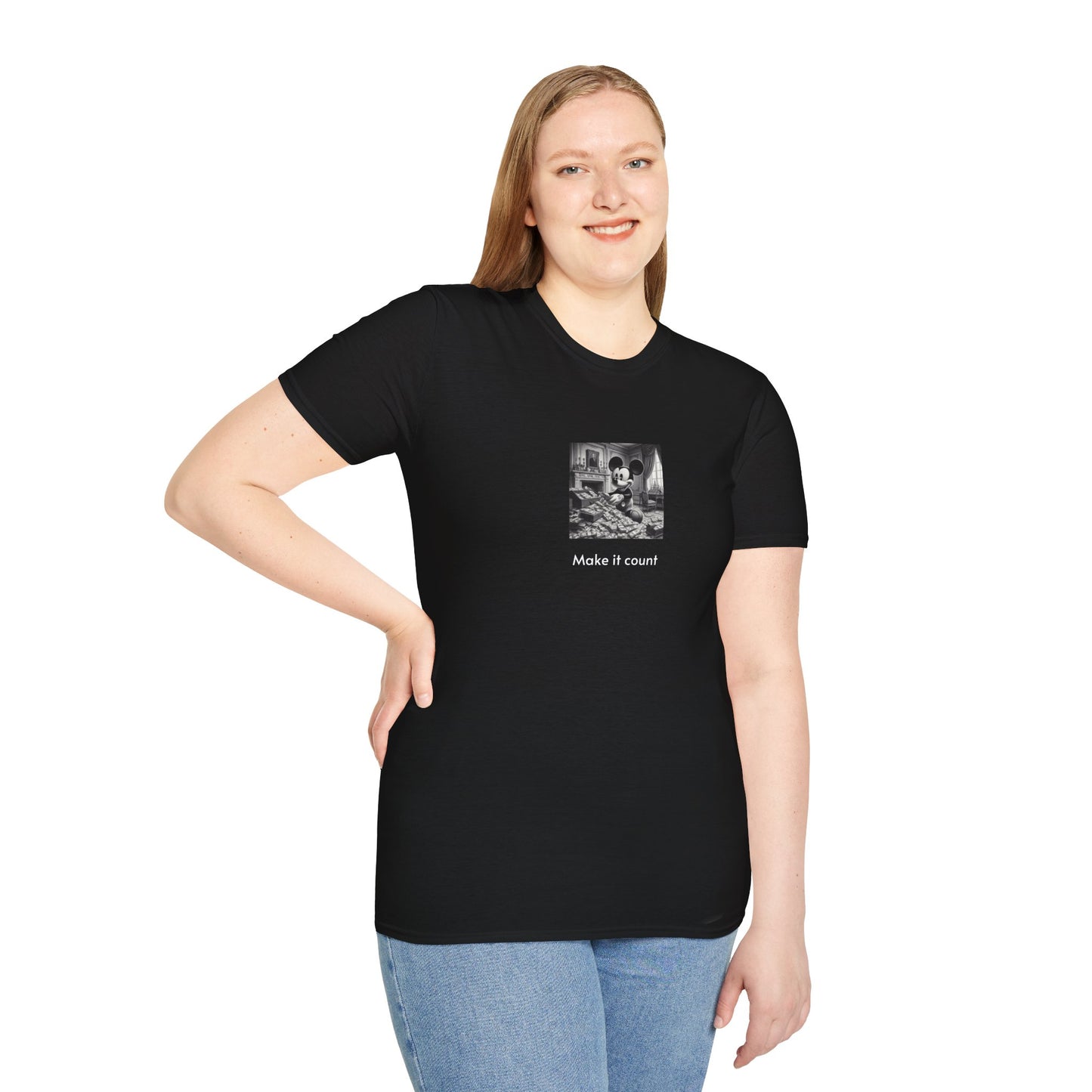 ''Make it count'' T-Shirt EU