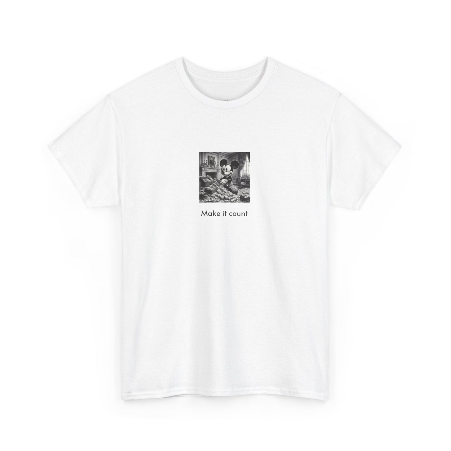 ''Make it count'' T-shirt US