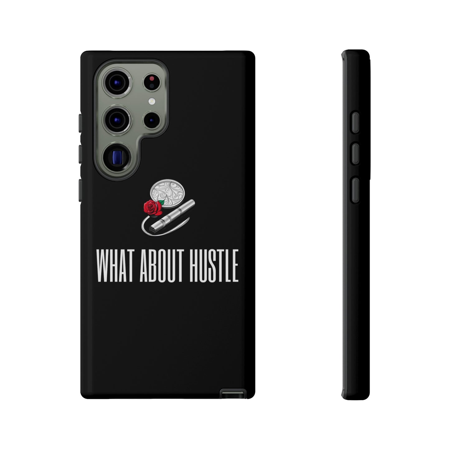 ''What About Hustle'' Phone Case