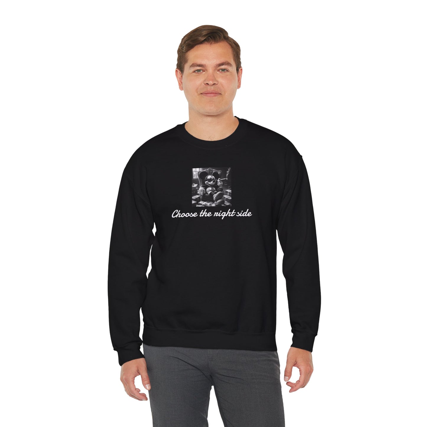 ''Choose The Right Side'' Crewneck Sweatshirt