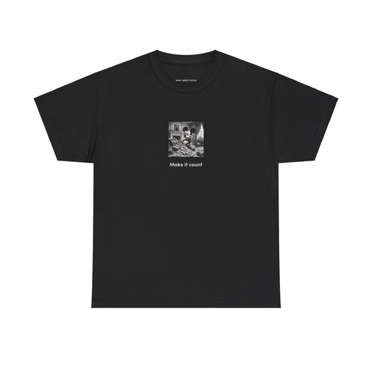 ''Make it count'' T-shirt US
